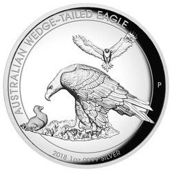 Águila Australiana 1 oz Plata 2018 Proof Alto Relieve