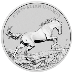 Australian Brumby 1 oz Silver 2021