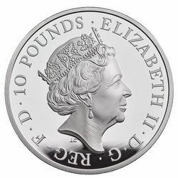 Queen's Beasts: The Griffin of Edward III 5 oz Silber 2021 Proof