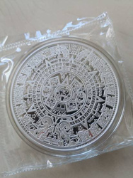 Samoa: Aztec Calendar 5 uncia ezüst 2021 Prooflike