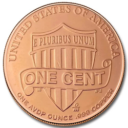 Lincoln Wheat Penny – 1 uncia réz