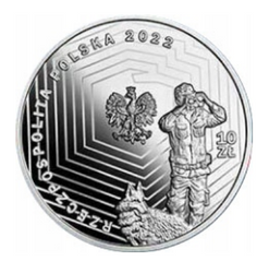 30 Aniversario de la Guardia de Fronteras 10 oz Plata 2022 Proof