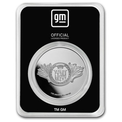 Cadillac "Standard Of The World" Logo (1914) 1 oz Silver Slab