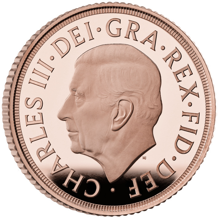 Gran Bretagna: Set di 5 monete Sovrano 2024 Proof