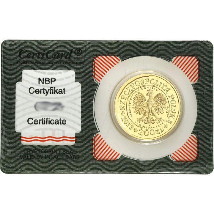 Banca Nazionale di Polonia: Aquila di mare codabianca 1/2 oncia d’Oro 2013