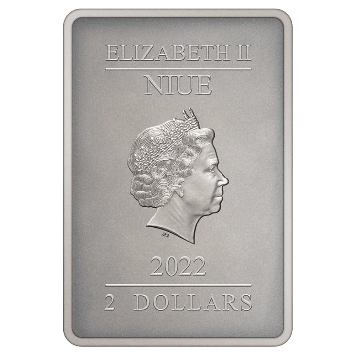 Edward Jenner 2 font aranyozott ezüst 2023 Proof