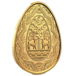 Uovo di Pasqua Oro 2022 Proof