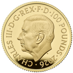 Royal Mint Lunar: Jahr des Pferdes 1 Unze Gold 2026 Proof