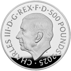 Royal Mint Lunar : Année du Serpent 1000 grammes d'argent 2025 Proof