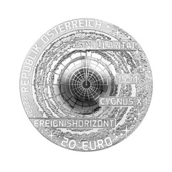 The Uncharted Universe: Black Hole coloreado 2/3 oz Plata 2022 Proof