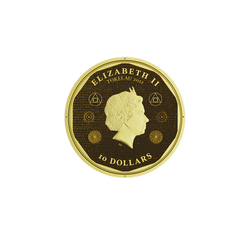 Tokelau: Vivat Humanitas 1/10 oz Gold 2022 Prooflike