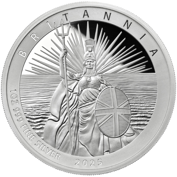 Britannia 1 uncja Srebra 2025 Proof