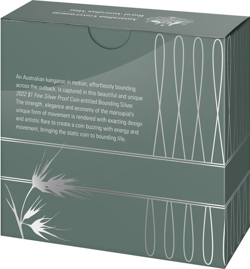 Kangaroo Bounding 1/2 oz Silver 2022 Proof
