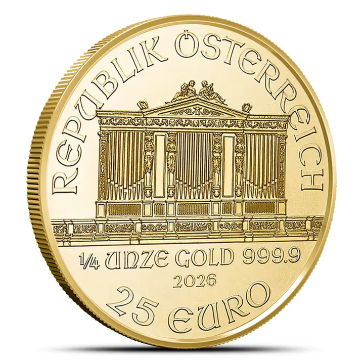 Vienna Philharmonic 1/4 ounce Gold 2026