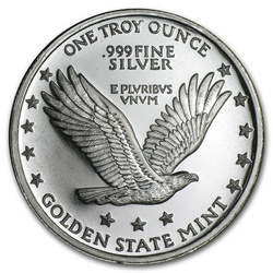 Liberty 1 once d'argent rond 1916