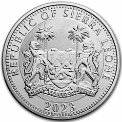 Sierra Leone: Egyptian Gods - Isis 1 oz Silver 2023