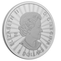 Canadá: The Majestic Polar Bear 1 oz Plata 2023 (en tarjeta)