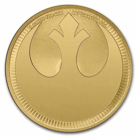 Niue: Star Wars - Alianza Rebelde 1 oz Plata 2022