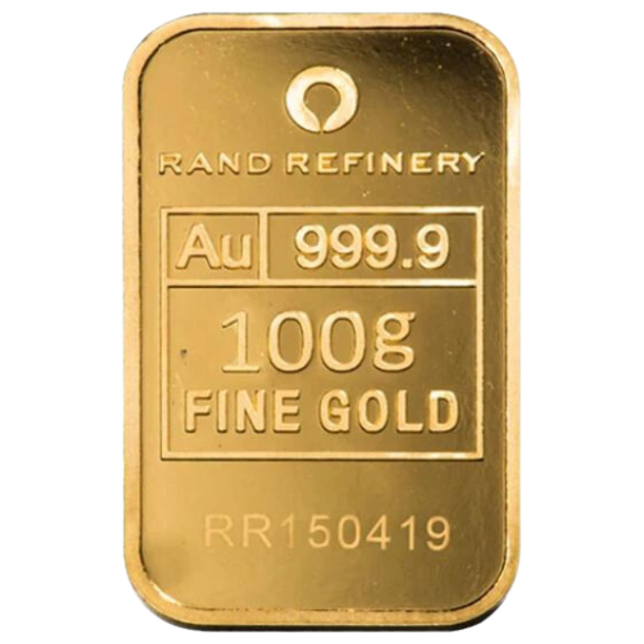 Rand Refinery 100 g Gold Bar