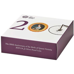 The 200th Anniversary of the Birth of Queen Victoria Silver 2019 Proof