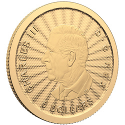 Canada: The Majestic Polar Bear 1/10 uncji Złota 2025