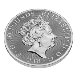 Queen's Beasts: Completer 10 oz Silver 2022