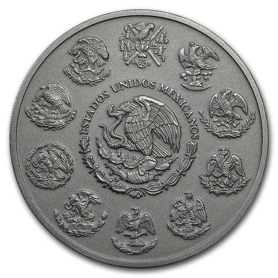 Mexican Libertad 5 uncí stříbra 2018