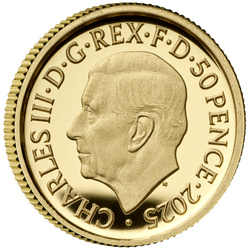 Royal Mint Lunar : Année du Serpent 1/40 once d'or 2025 Proof