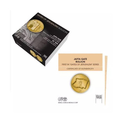 Porta di Jaffa 1 oncia d'oro 2017 Proof