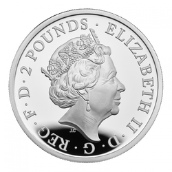 Britannia Plata 2022 Proof Set de 2 Monedas