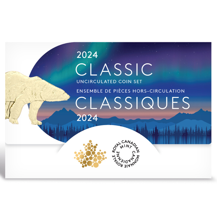 Zestaw Canada: Canadian Classic 6 monet 2024