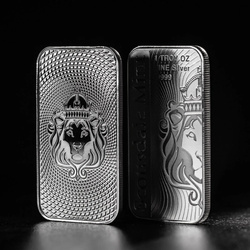 Sztabka Scottsdale Mint Vortex 1 uncja Srebra