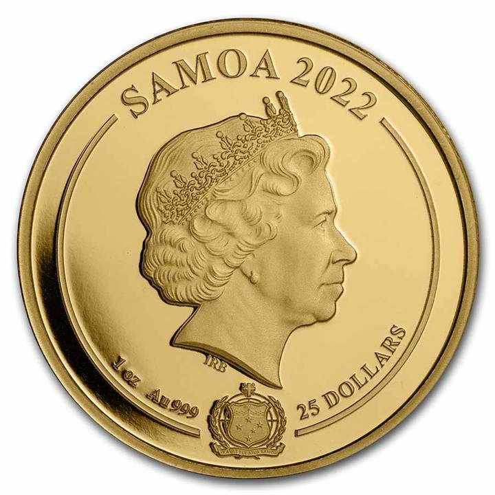 Samoa: Looney Tunes - Bugs Bunny 1 oz Plata 2022 Proof