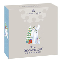The Snowman and The Snowdog Oro 2022 Proof