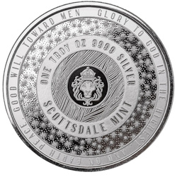 Barevná medaile Adoration of the Magi "Fra Angelico" 1 oz stříbra Prooflike