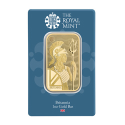The Royal Mint - Lingote de oro Britannia de 1 oz