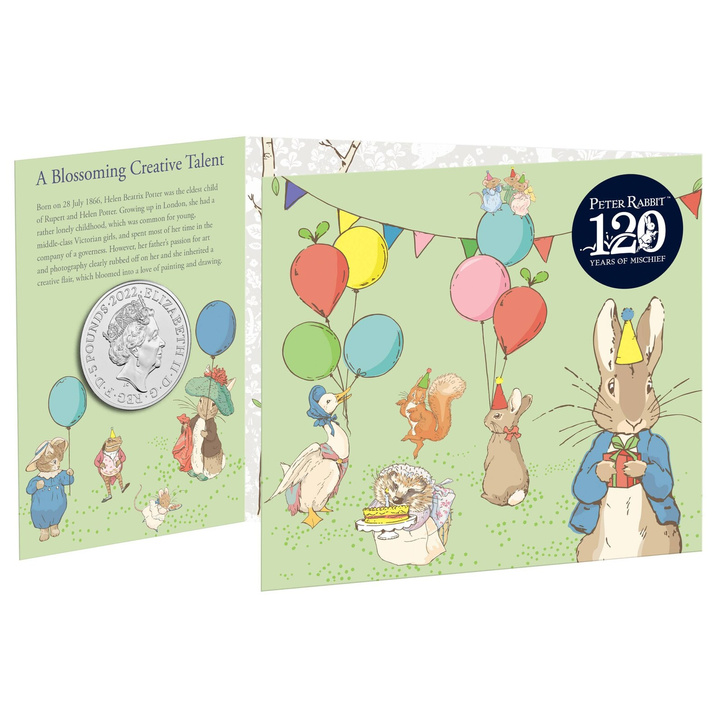 Peter Rabbit Réz-nikkel 2022