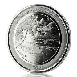 San Vicente y las Granadinas: Island Hopping 1 oz Plata 2019