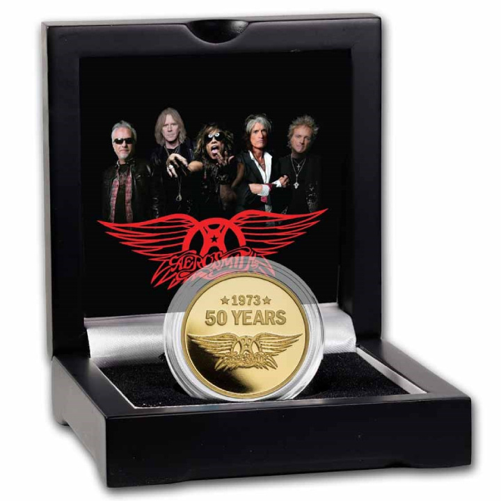 Niue: Aerosmith 50th Anniversary 1 oz Gold 2023 Coin