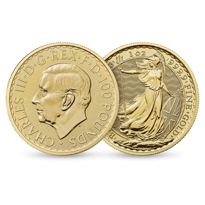 Britannia - King Charles III 1 once d'or 2023