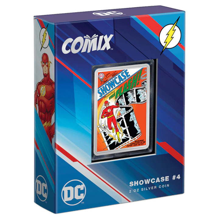 Niue: DC Comix - Showcase colorato 2 once d'argento 2023 Proof