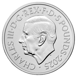 The 75th Birthday of HRH The Princess Royal £5 Kupfernickel 2025