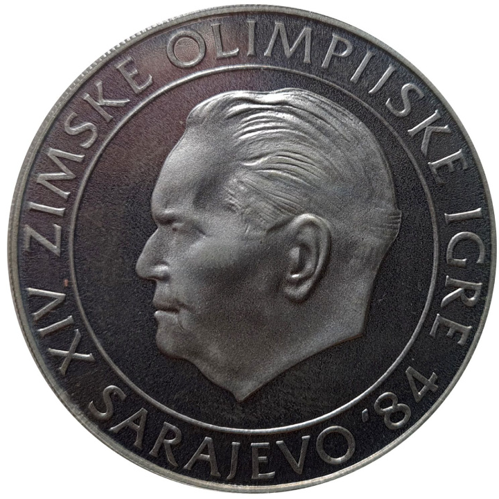 Zestaw 15 srebrnych monet Yugoslavia: Sarajevo Winter Olympics 1984 Proof