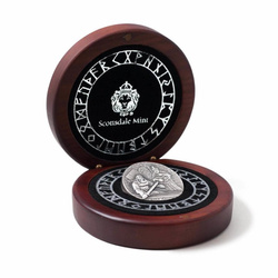 Niue: Vikingové – Bjorn Ironside 2 unce stříbra 2016 Proof Antiqued Coin