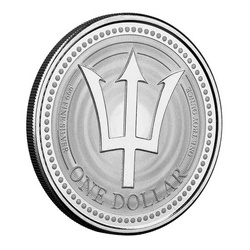 Barbados: Trident 1 oz Silver 2021