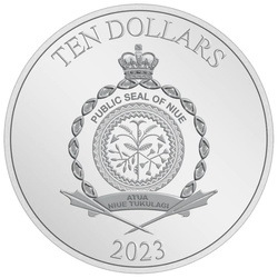 Niue: Marvel - Spider-Man colorato 3 once d'argento 2023 Proof