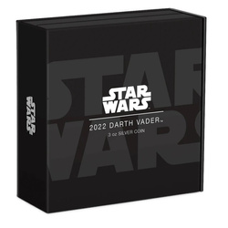 Niue: Star Wars - Darth Vader coloured 3 oz Silber 2022 Proof