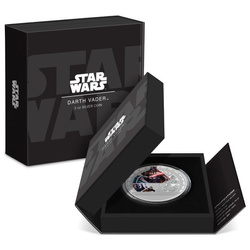 Niue: Star Wars - Darth Vader coloured 3 oz Silver 2023 Proof