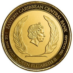 St. Vincent & The Grenadines: War Ship 1 oz Gold 2022