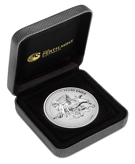 Australian Eagle 5 uncia ezüst 2021 Proof High Relief